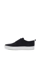 Leather sneakers Milesend Strellson navy blue